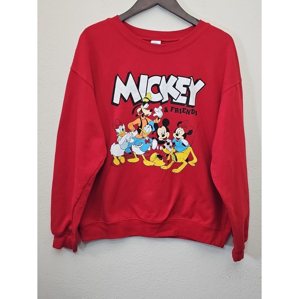 Disney Mickey and Friends Sweatshirt Long Sleeve Size‎ L (11-13)